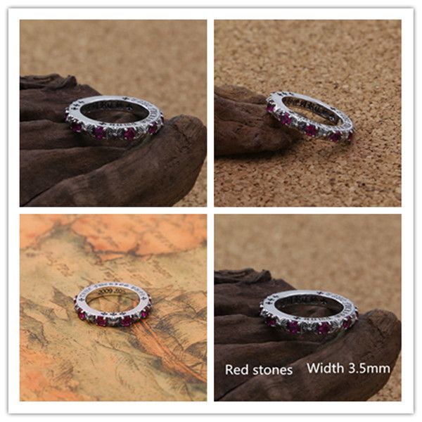 925 sterling silver crosses band rings with red stones american european antique punk gothic vintage luxury jewelry accessories gifts
925 sterling silver crosses band rings with red stones american european antique punk gothic vintage luxury jewelry accessories gifts