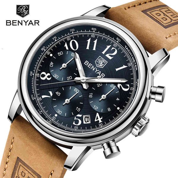 wristwatches watches binya benyar multifunctional timing men's fashion waterproof sports luminous leather 5190, Slivery;brown
wristwatches watches binya benyar multifunctional timing men's fashion waterproof sports luminous leather 5190, Slivery;brown