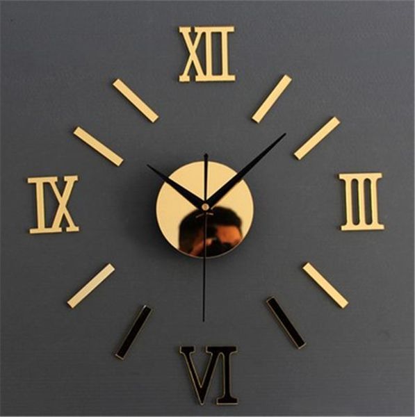 acrylic diy creative clock living room mute mirror roman wall paste 3d decorative clocks
acrylic diy creative clock living room mute mirror roman wall paste 3d decorative clocks
