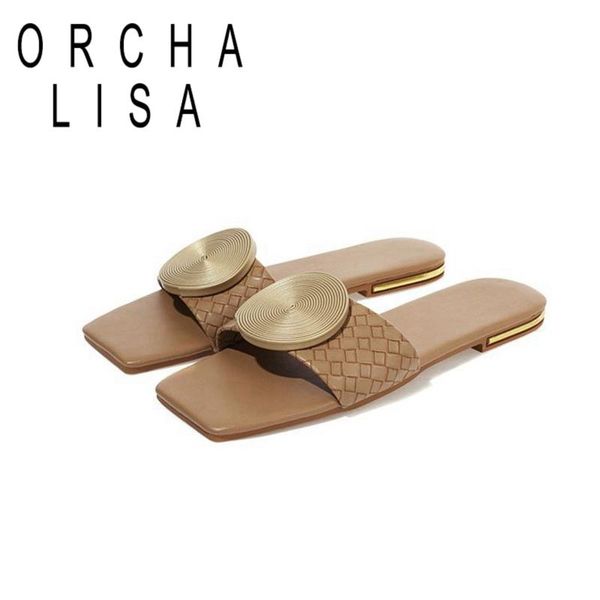 summer chic buckle design womens slippers open toe flats slides for woman green yellow mules plus size 42 43, Black
summer chic buckle design womens slippers open toe flats slides for woman green yellow mules plus size 42 43, Black