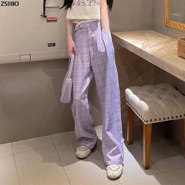 women's pants & capris fashion purple plaid soft kawaii y2k loose high waist wide leg trouser suits sweatpants woman clothes, Black;white
women's pants & capris fashion purple plaid soft kawaii y2k loose high waist wide leg trouser suits sweatpants woman clothes, Black;white