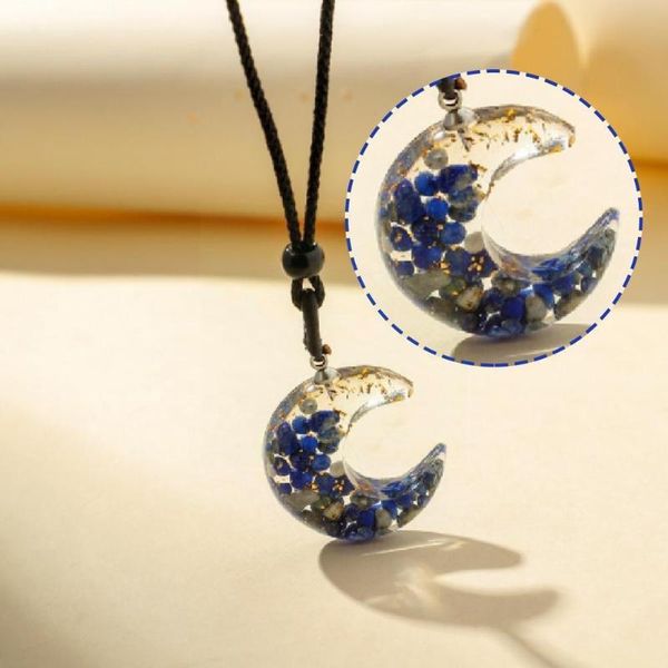 pendant necklaces moon necklace black rope chain transparent color shell multicolored resin turquoise sto a1p1, Silver
pendant necklaces moon necklace black rope chain transparent color shell multicolored resin turquoise sto a1p1, Silver