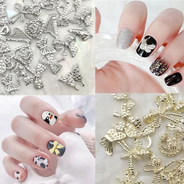 nail art decorations 50pcs wholesale bowknot heart flower crown alloy rhinestone mixed metal jewelry manicure diy decoration 1 bag, Silver;gold
nail art decorations 50pcs wholesale bowknot heart flower crown alloy rhinestone mixed metal jewelry manicure diy decoration 1 bag, Silver;gold