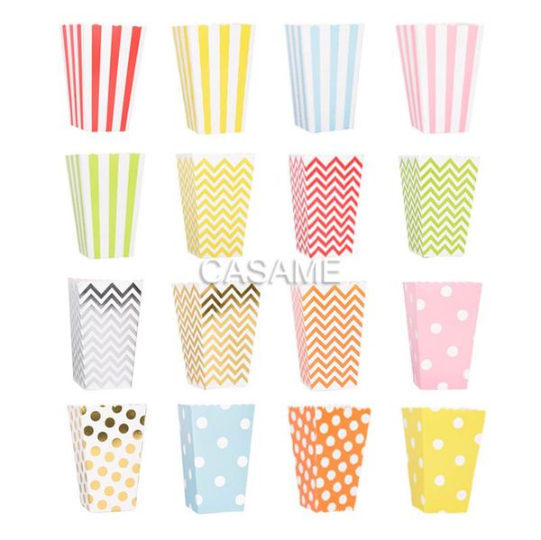 gift wrap 6/12pcs bakery gold silver dot striped paper popcorn box corn candy sanck favor bag wedding kid birthday party decoration
gift wrap 6/12pcs bakery gold silver dot striped paper popcorn box corn candy sanck favor bag wedding kid birthday party decoration
