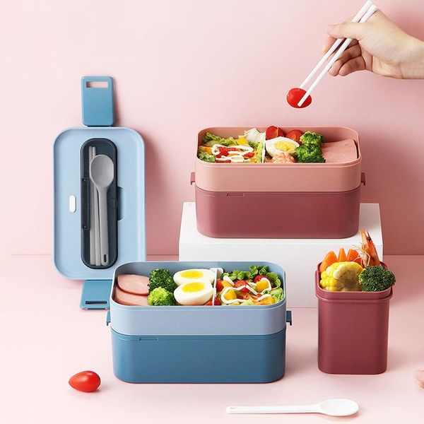 dinnerware sets style double-layer heating microwave separated portable outdoor storage box leakproof japanese-style lunch
dinnerware sets style double-layer heating microwave separated portable outdoor storage box leakproof japanese-style lunch