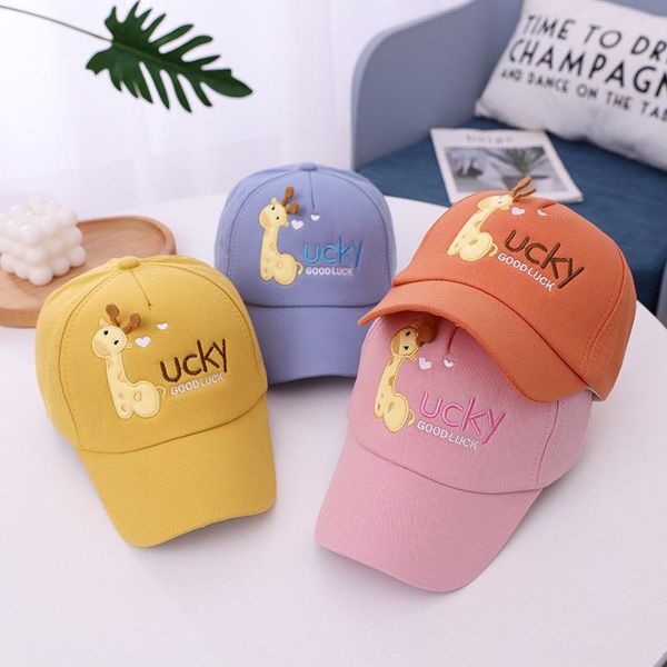 kids boys girls casual cartoon giraffe embroidery letter caps simple versatile sunscreen baby hat soft children accessories & hats, Yellow
kids boys girls casual cartoon giraffe embroidery letter caps simple versatile sunscreen baby hat soft children accessories & hats, Yellow
