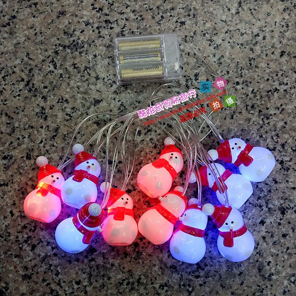 christmas lantern led creative snowman decorative lights christmas tree decorative cute snowman lights