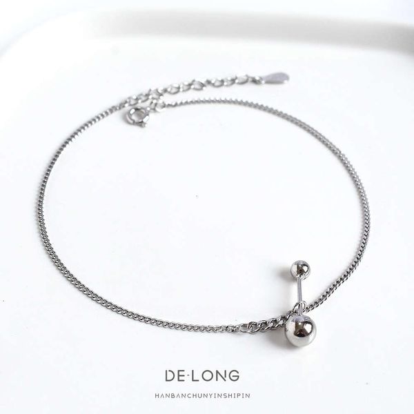 personality minimalist one word ball anklet s925 sterling silver foot decoration chic korean version net red girl fashion beads, Red;blue
personality minimalist one word ball anklet s925 sterling silver foot decoration chic korean version net red girl fashion beads, Red;blue