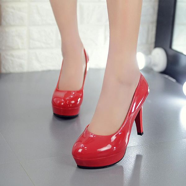 dress shoes patent leather women pumps fashion 11cm high heels boat female office ladies stiletto woman mujer, Black
dress shoes patent leather women pumps fashion 11cm high heels boat female office ladies stiletto woman mujer, Black