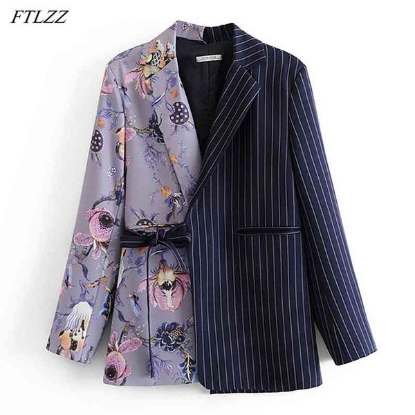 spring splicing printing sweet blazer women autumn stripe high street jacket waist strap ladies office coat 210430, White;black
spring splicing printing sweet blazer women autumn stripe high street jacket waist strap ladies office coat 210430, White;black