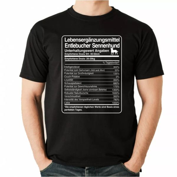 T-Shirt Unisex dose Entlebuch Sennenhund Life Supplements Men Dog, Mainly pictures
T-Shirt Unisex dose Entlebuch Sennenhund Life Supplements Men Dog, Mainly pictures