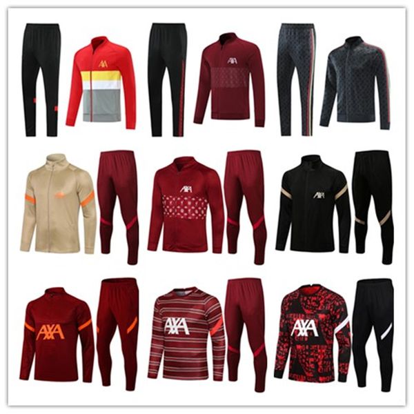 men 2021 2022 football tracksuit jackets chandal 21/22 mens soccer training suit jogging survetement foot tuta sets, Black
men 2021 2022 football tracksuit jackets chandal 21/22 mens soccer training suit jogging survetement foot tuta sets, Black