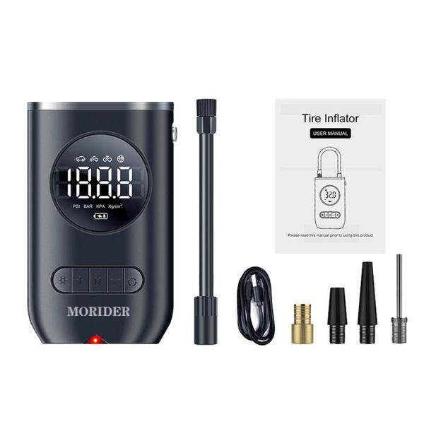 bike pumps 150psi smart air pump with led light wireless rechargeable electric auto shut off function ball
bike pumps 150psi smart air pump with led light wireless rechargeable electric auto shut off function ball