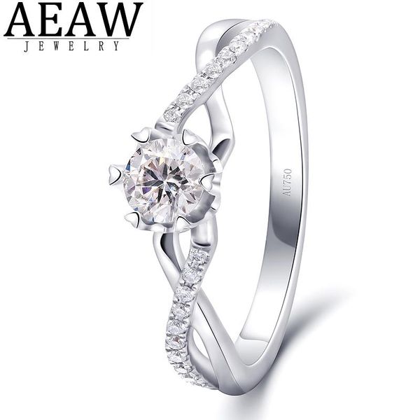 0.309ct 4.2mm round cut 100% real natural diamond engagement wedding ring solid 10k white gold cluster rings, Golden;silver
0.309ct 4.2mm round cut 100% real natural diamond engagement wedding ring solid 10k white gold cluster rings, Golden;silver