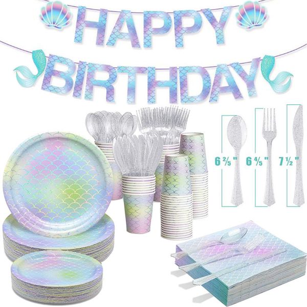 new mermaid scale party sparkling bling tableware set decorative supplies paper tray cup towel
new mermaid scale party sparkling bling tableware set decorative supplies paper tray cup towel