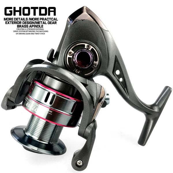 1000-7000 series high speed rock fishing wheel all metal spool spinning reel baitcasting reels
1000-7000 series high speed rock fishing wheel all metal spool spinning reel baitcasting reels