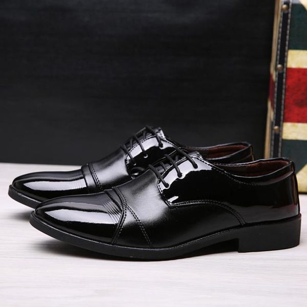 chaussure homme leather dress men black shoes formal for wedding dresses summer fall male zapatos
chaussure homme leather dress men black shoes formal for wedding dresses summer fall male zapatos
