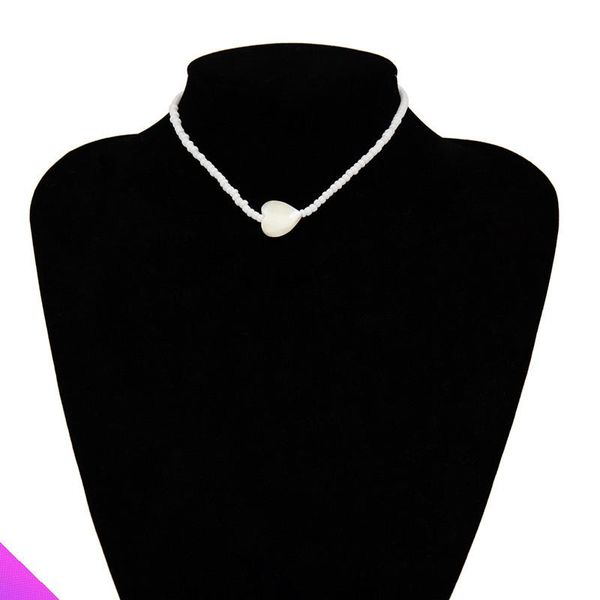 chokers wholesale 5 shell peach heart pendant rice bead clavicle chain necklace classic girl ladies jewelry gift, Golden;silver
chokers wholesale 5 shell peach heart pendant rice bead clavicle chain necklace classic girl ladies jewelry gift, Golden;silver