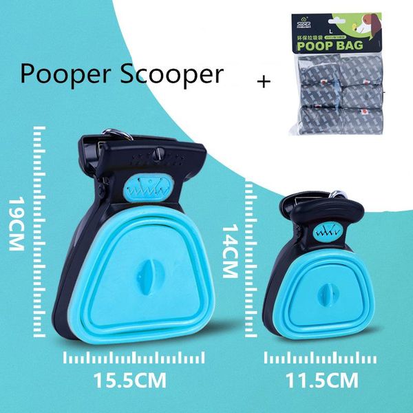 dog travel & outdoors foldable pooper scooper pet cleaner with 1 roll decomposable bags poop scoop pick up animal waste excreta
dog travel & outdoors foldable pooper scooper pet cleaner with 1 roll decomposable bags poop scoop pick up animal waste excreta