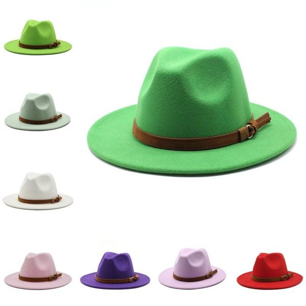 wide brim hats panama cap formal hat jazz felt fedora men women ladies fashion caps man woman trilby chapeau winter, Blue;gray
wide brim hats panama cap formal hat jazz felt fedora men women ladies fashion caps man woman trilby chapeau winter, Blue;gray