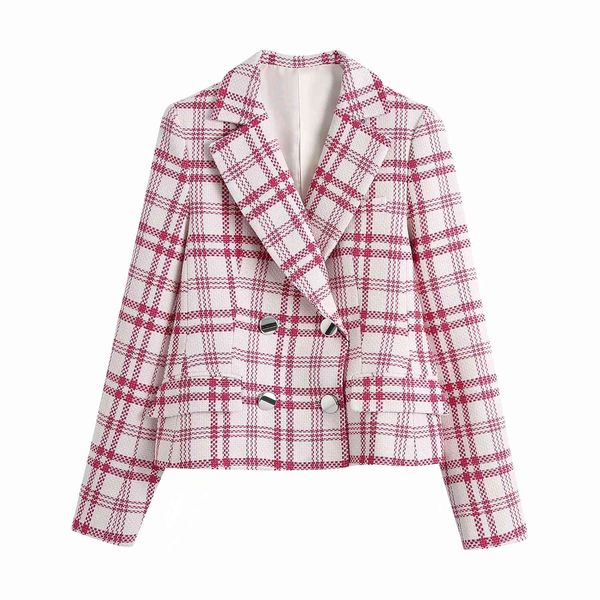 stylish plaid striped bouble breasted women tweed blazer jacket vintage office lady chic jacket coats fashion 210521, White;black
stylish plaid striped bouble breasted women tweed blazer jacket vintage office lady chic jacket coats fashion 210521, White;black