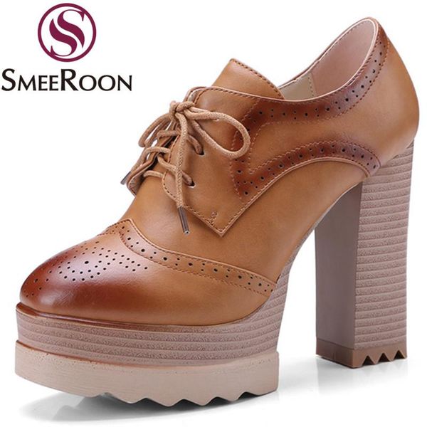 smeeroon 2021 pumps women shoes square toe lace up platform thick high heels elegant prom big size dress, Black
smeeroon 2021 pumps women shoes square toe lace up platform thick high heels elegant prom big size dress, Black