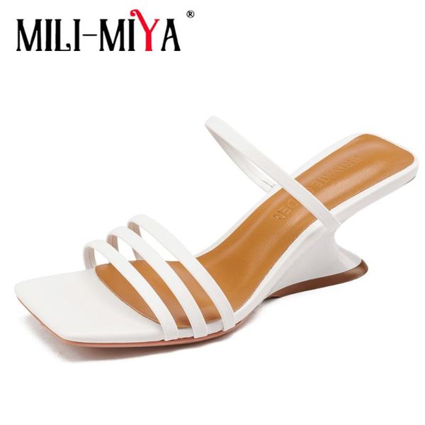 mili-miya women gladiator sandals summer fashion strange wedges high heels slippers female square peep toes dancing shoes dress, Black
mili-miya women gladiator sandals summer fashion strange wedges high heels slippers female square peep toes dancing shoes dress, Black