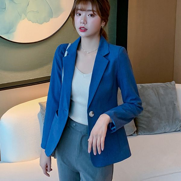 women blazer formal s lady office work suit pockets jackets coat slim femme cardigans 210524, White;black
women blazer formal s lady office work suit pockets jackets coat slim femme cardigans 210524, White;black