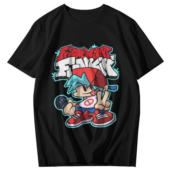 men's t-shirts male friday night funkin t-shirt fashion boyfriend flash games kalaok tshirt short sleeve unique t shirt homme cotton te, White;black
men's t-shirts male friday night funkin t-shirt fashion boyfriend flash games kalaok tshirt short sleeve unique t shirt homme cotton te, White;black