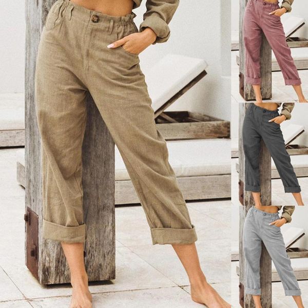 spring summer autumn casual ladies trousers lady pants women high waist comfortable solid color women's & capris, Black;white
spring summer autumn casual ladies trousers lady pants women high waist comfortable solid color women's & capris, Black;white