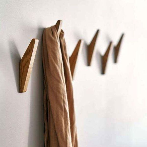 hangers & racks 2/4pcs wood clothes hanger wall mounted coat hat scarf hook decorative key handbag storage holder for bathroom rack
hangers & racks 2/4pcs wood clothes hanger wall mounted coat hat scarf hook decorative key handbag storage holder for bathroom rack