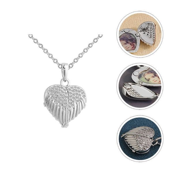 pendant necklaces 1pc heart shaped necklace creative copper neck chic jewelry, Silver
pendant necklaces 1pc heart shaped necklace creative copper neck chic jewelry, Silver