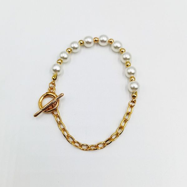 splicing chain bracelets for women pearls alloy ot-clasps link bracelet retro roman style fashion jewelry gifts, Black
splicing chain bracelets for women pearls alloy ot-clasps link bracelet retro roman style fashion jewelry gifts, Black