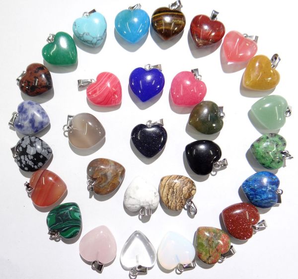 stone turkoois quartz natural crystal tiger eye opal lapis heart hangers for diy jewelry making chains accessories24pcs a2, Silver
stone turkoois quartz natural crystal tiger eye opal lapis heart hangers for diy jewelry making chains accessories24pcs a2, Silver