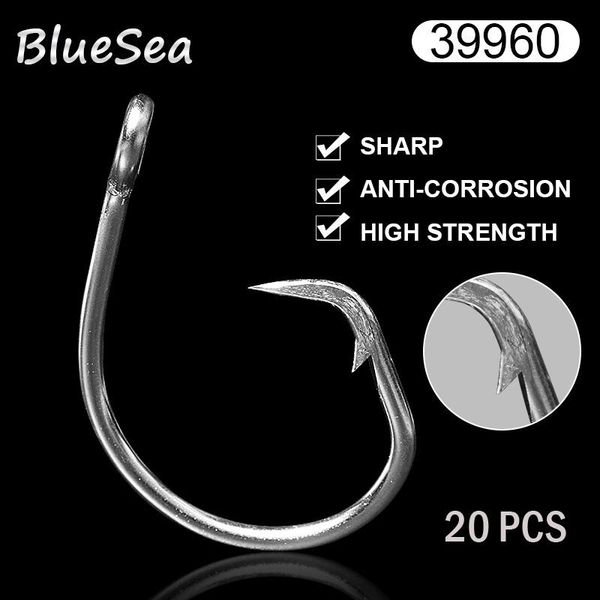 bluesea 39960 8/0-14/0 20 pcs/pack stainless steel tuna circle fish hooks big game bait fishhooks fishing
bluesea 39960 8/0-14/0 20 pcs/pack stainless steel tuna circle fish hooks big game bait fishhooks fishing