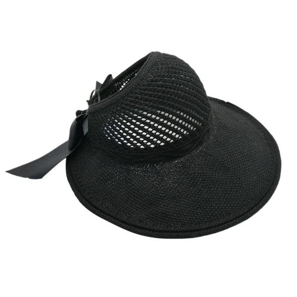 outdoor summer female sun hats big brim classic bowknot fashion straw hat protected for women uv foldable beach casual s4k4, Black;white
outdoor summer female sun hats big brim classic bowknot fashion straw hat protected for women uv foldable beach casual s4k4, Black;white
