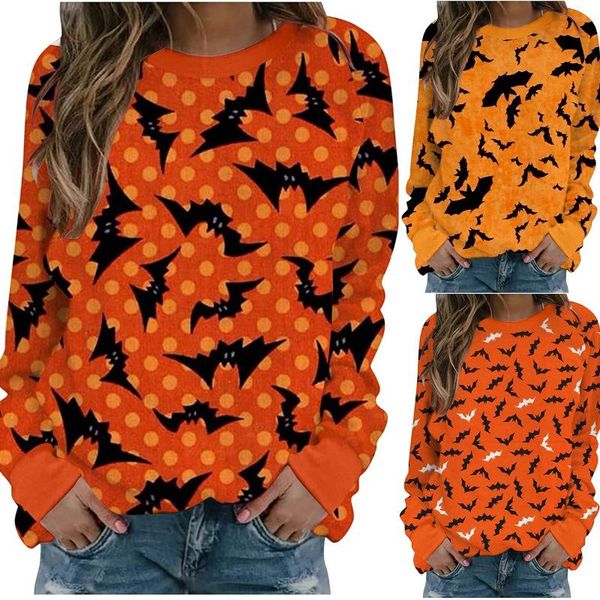 women's hoodies & sweatshirts halloween fashion casual long sleeve printed ladies sweatshirt streetwear 2021 embroidery, Black
women's hoodies & sweatshirts halloween fashion casual long sleeve printed ladies sweatshirt streetwear 2021 embroidery, Black