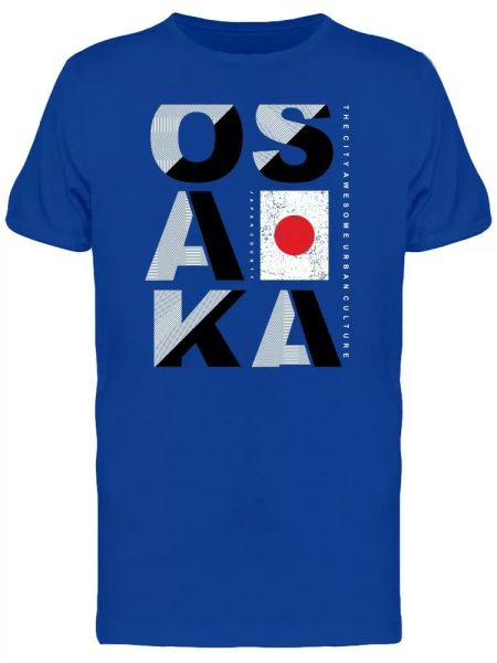 osaka typography art men's tee -image by shutterstock, White;black
osaka typography art men's tee -image by shutterstock, White;black