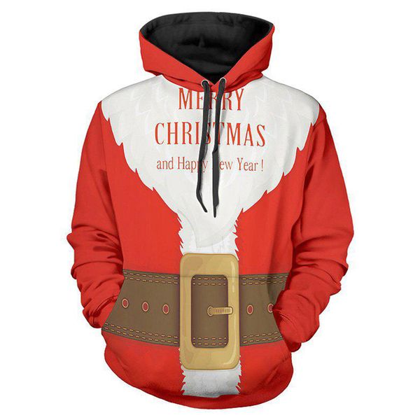christmas red santa claus hoodie visual impact party punk gothic round neck sweater hoodie, Black
christmas red santa claus hoodie visual impact party punk gothic round neck sweater hoodie, Black