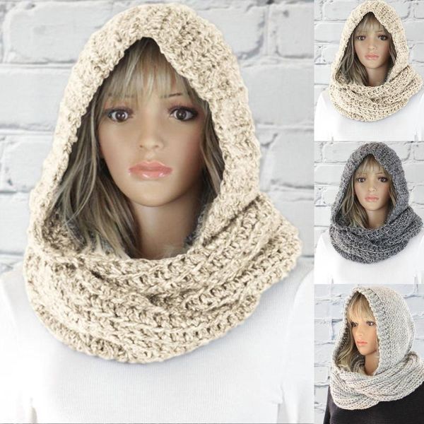 women knit scraf warm soft autumn winter solid color woolen yarn hood cap neck wrap shawls headband scarves, Blue;gray
women knit scraf warm soft autumn winter solid color woolen yarn hood cap neck wrap shawls headband scarves, Blue;gray