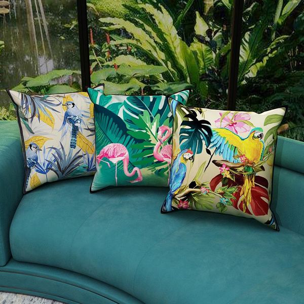 cushion/decorative pillow european throw covers tropical leaves birds printed cushion cover decorative for sofas chairs case
cushion/decorative pillow european throw covers tropical leaves birds printed cushion cover decorative for sofas chairs case