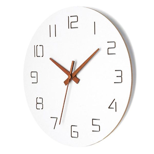 wall clocks wooden clock modern design living room decoration nordic minimalist hanging wood watch home decor silent 12"
wall clocks wooden clock modern design living room decoration nordic minimalist hanging wood watch home decor silent 12"