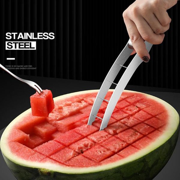 forks stainless stee watermelon slicer cutter tongs corer fruit cubes kitchen gadgets accessories utensilios cooking
forks stainless stee watermelon slicer cutter tongs corer fruit cubes kitchen gadgets accessories utensilios cooking