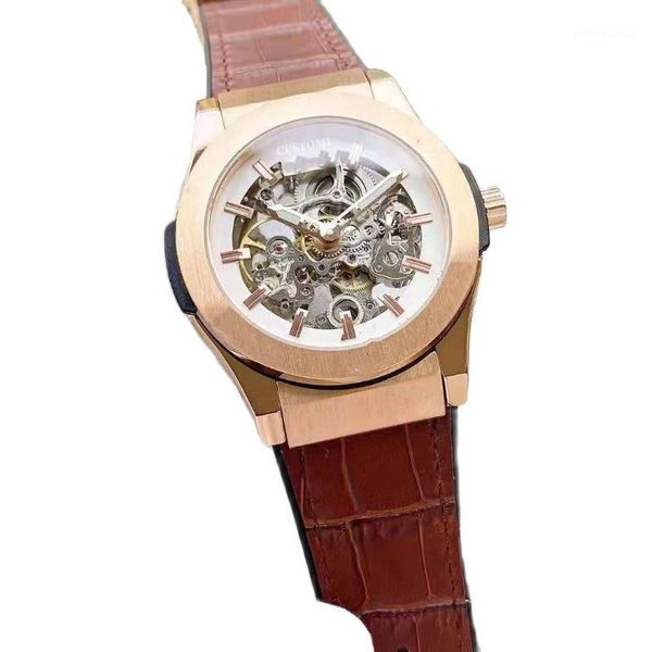 wristwatches men's watch automatic machine sapphire glass storage hollow dial 316l stainless steel fashion men156882, Slivery;brown
wristwatches men's watch automatic machine sapphire glass storage hollow dial 316l stainless steel fashion men156882, Slivery;brown
