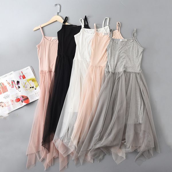 women's sleepwear korean loose irregular mesh lining sling bottoming night women summer long nightgowns lace nightshirt z3ed, Black;red
women's sleepwear korean loose irregular mesh lining sling bottoming night women summer long nightgowns lace nightshirt z3ed, Black;red