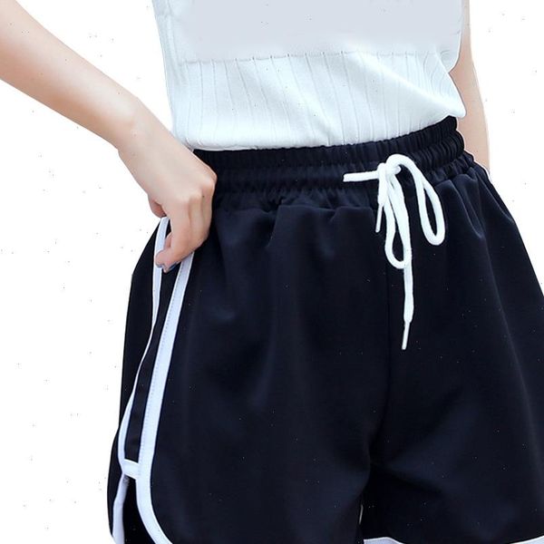 women short sport shorts high waist quick drying breathable casual for summer running j55 drop good quality, White;black
women short sport shorts high waist quick drying breathable casual for summer running j55 drop good quality, White;black