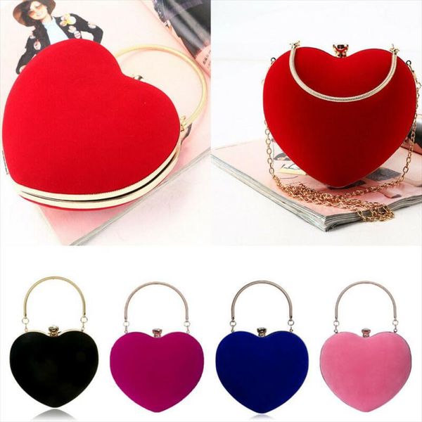 heart shape dinner clutch bag evening party wedding prom purse tote lady fashion handbag crossbody
heart shape dinner clutch bag evening party wedding prom purse tote lady fashion handbag crossbody