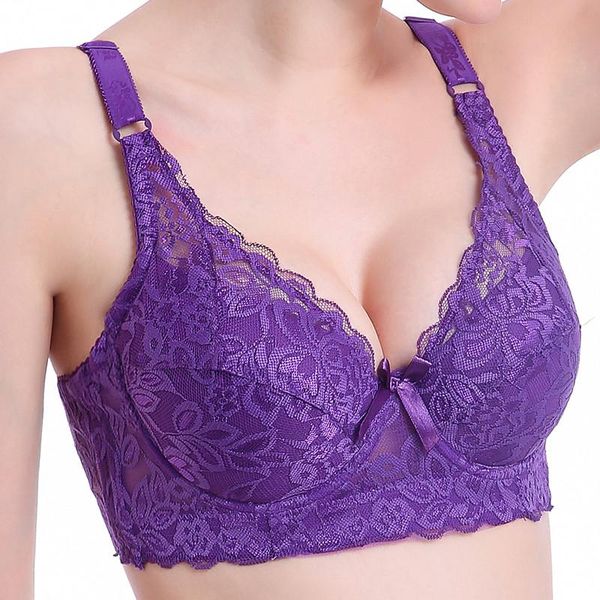 bras plus size foreign trade ultra-thin lace thin cotton cup plump big push up bra bralette encaje modis lingerie 105d#, Red;black
bras plus size foreign trade ultra-thin lace thin cotton cup plump big push up bra bralette encaje modis lingerie 105d#, Red;black
