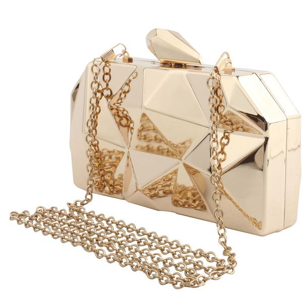 fashion evening bag women's style metal hand holding dinner chaoxiang chain one shoulder banquet dress
fashion evening bag women's style metal hand holding dinner chaoxiang chain one shoulder banquet dress