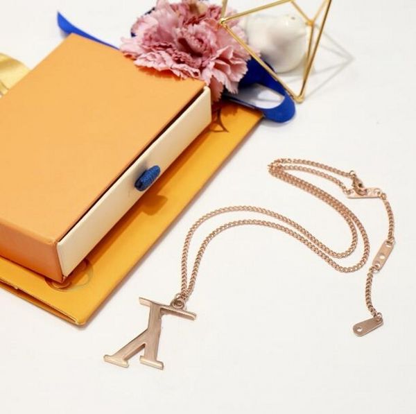 2022 new pendant necklace fashion classic lovers necklace large size titanium steel letters jewelry wholesale necklaces gifts, Silver
2022 new pendant necklace fashion classic lovers necklace large size titanium steel letters jewelry wholesale necklaces gifts, Silver